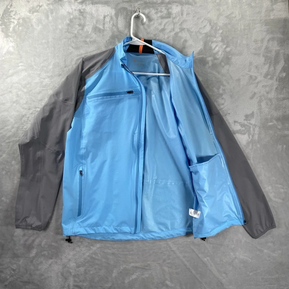 Stitch Golf Jacket men's Large Full Zip SWS Weather System Wind Water Resistant